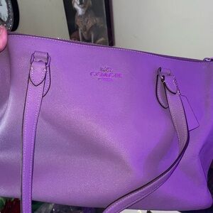 Coach Lavender Shoulder Bag